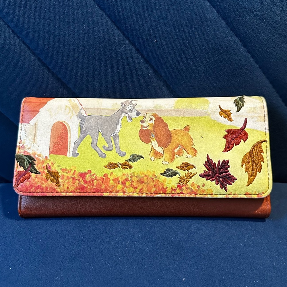 Disney Loungefly Lady and the Tramp Wallet
